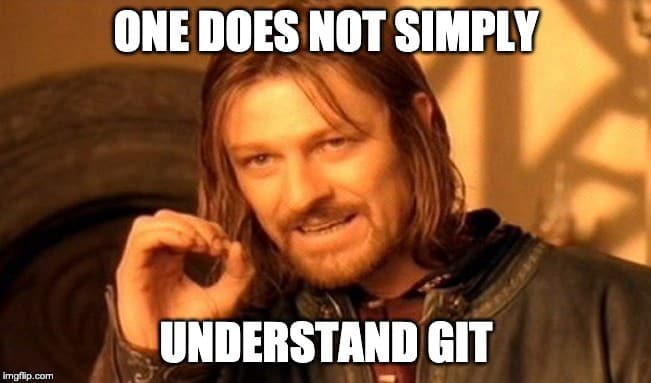 meme LOTR one does not simply understand git